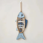Decorative Fish Wall Hanging in Maritime Style