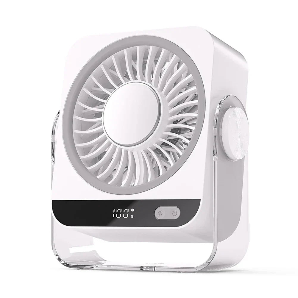 Desk Fan | Rechargeable Cordless & Tilting Head