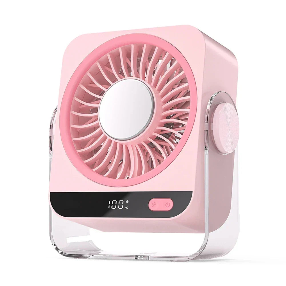 Desk Fan | Rechargeable Cordless & Tilting Head
