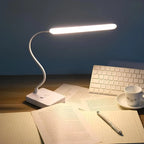 Desk Lamp | Flexible Arm & Dimmable 3-Color | USB Rechargeable & Plug-In