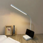Desk Lamp | Flexible Arm & Dimmable 3-Color | USB Rechargeable & Plug-In