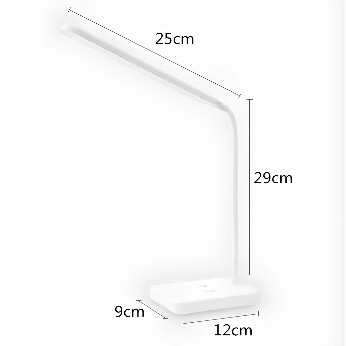Desk Lamp | Flexible Arm & Dimmable 3-Color | USB Rechargeable & Plug-In