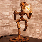 Desk Lamp | Vintage Athlete Metal Design | Integrated LED