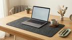 Desk Mat | Noise-Reducing Dense Felt | 36 × 18 In
