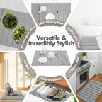 Diatomite Stone Mat | Fast-Drying & Antibacterial | Foldable