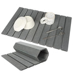Diatomite Stone Mat | Fast-Drying & Antibacterial | Foldable