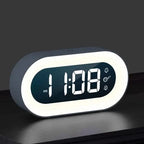 Digital Alarm Clock | Dimmable Display & Night Light | 15.2×7.7×3.8 cm