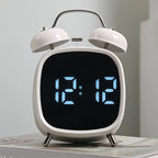 Digital Alarm Clock | Loud Twin-Bell Alarm & USB-Powered
