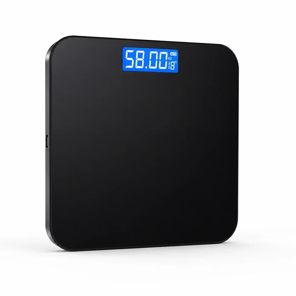 Digital Body Scale | USB-Rechargeable & High-Precision