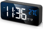 Digital Clock | 10-Inch Display & 19 Reminders | Wireless Remote