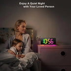 Digital Clock | 10-Inch Display & 19 Reminders | Wireless Remote