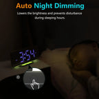 Digital Clock | 10-Inch Display & 19 Reminders | Wireless Remote