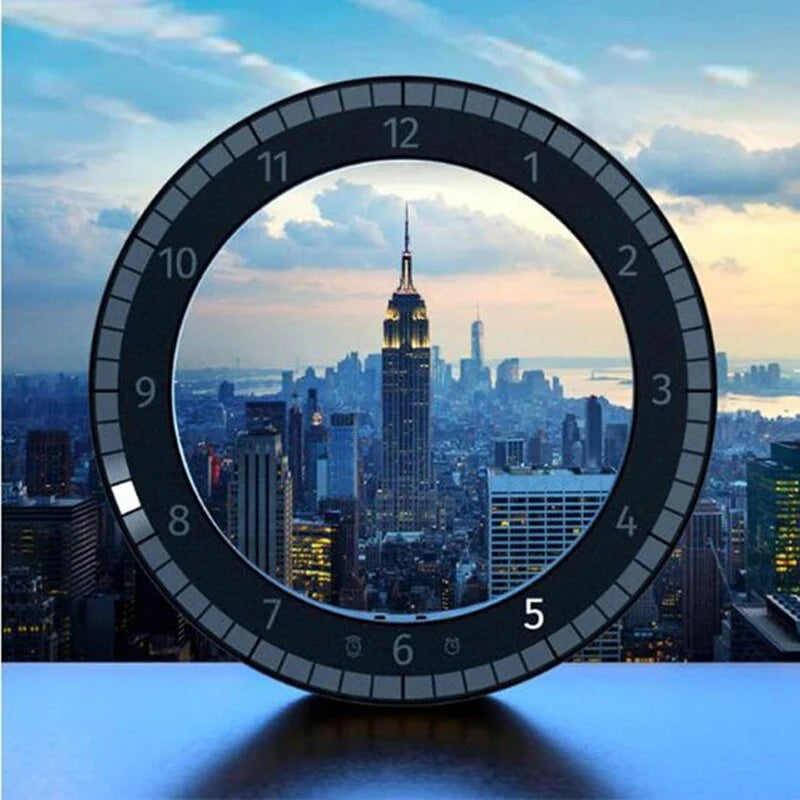 Digital LED Wall Clock | USB Powered & Adjustable Brightness | 30 cm