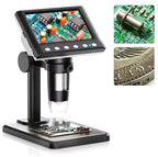 Digital Microscope | 1000X Magnification & 4.3-Inch LCD