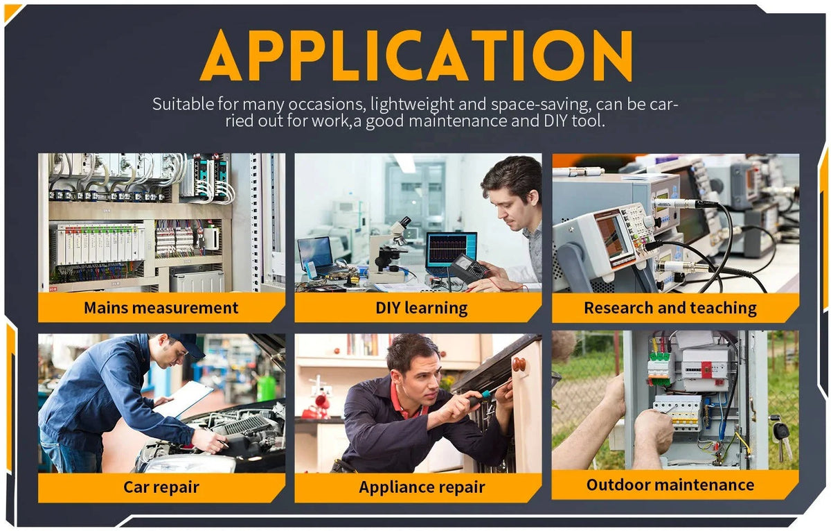 Digital Oscilloscope | Portable Analog & Digital Signal Analysis