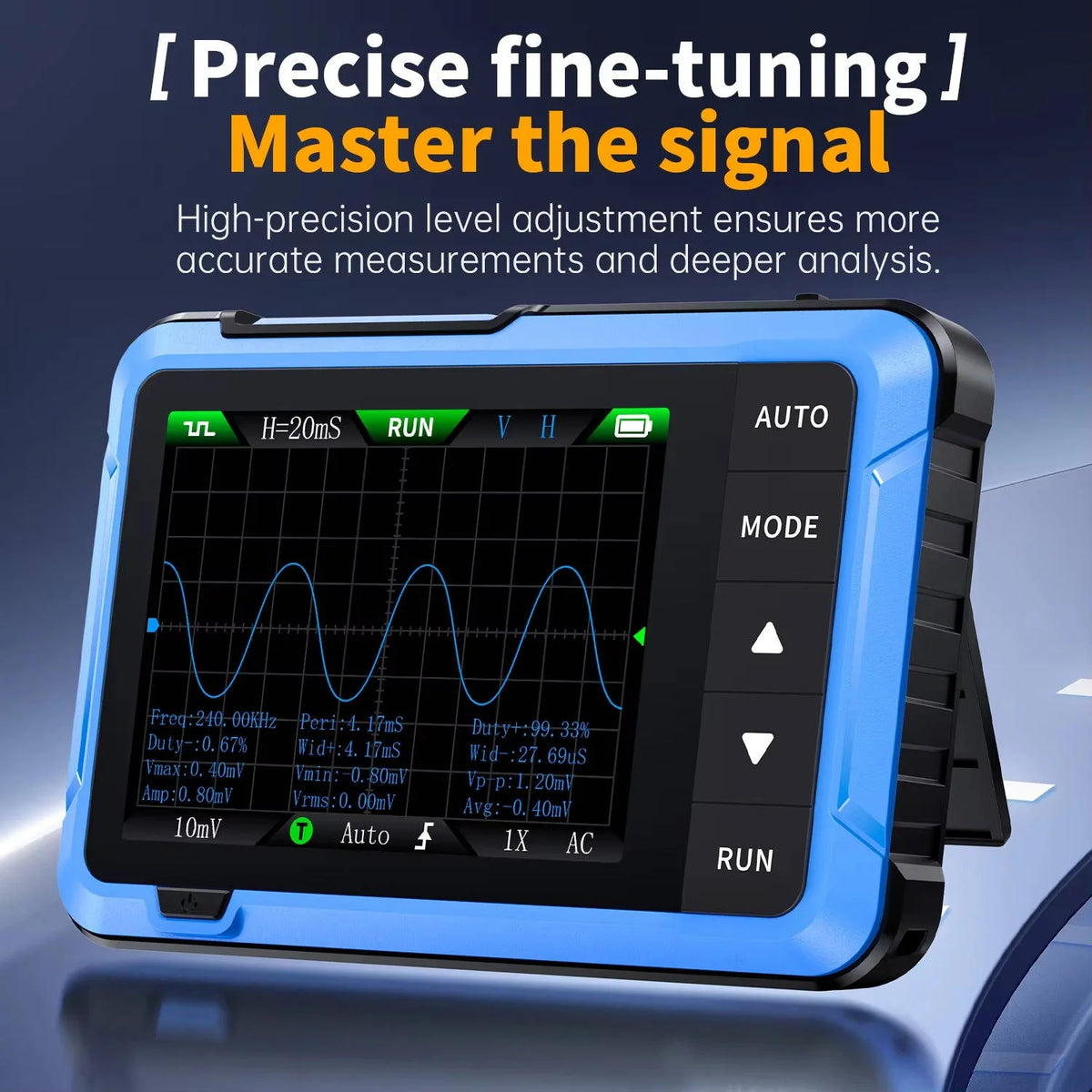 Digital Oscilloscope | Portable Analog & Digital Signal Analysis