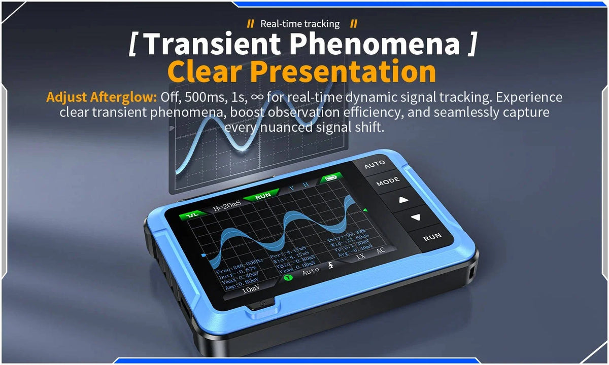 Digital Oscilloscope | Portable Analog & Digital Signal Analysis