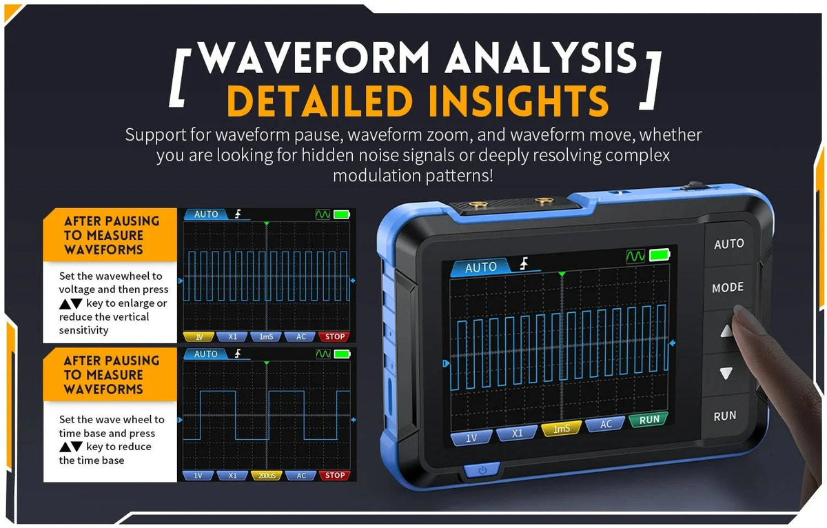 Digital Oscilloscope | Portable Analog & Digital Signal Analysis