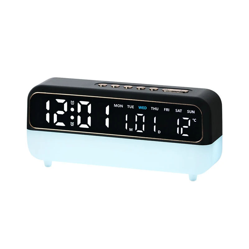 Digital Radio Alarm Clock | Precision Radio Timekeeping & Temperature Display