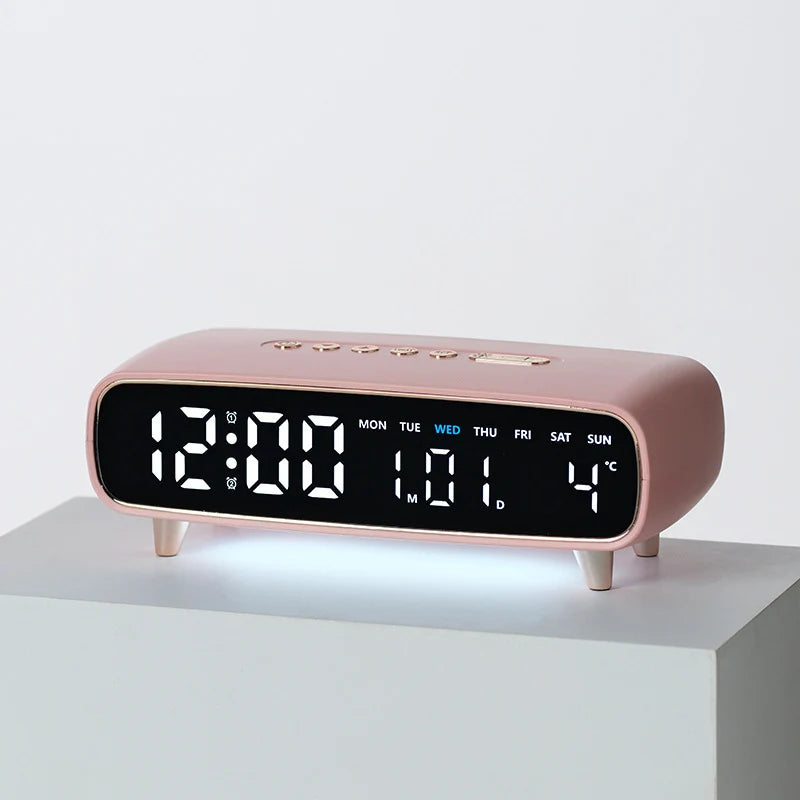 Digital Radio Alarm Clock | Precision Radio Timekeeping & Temperature Display