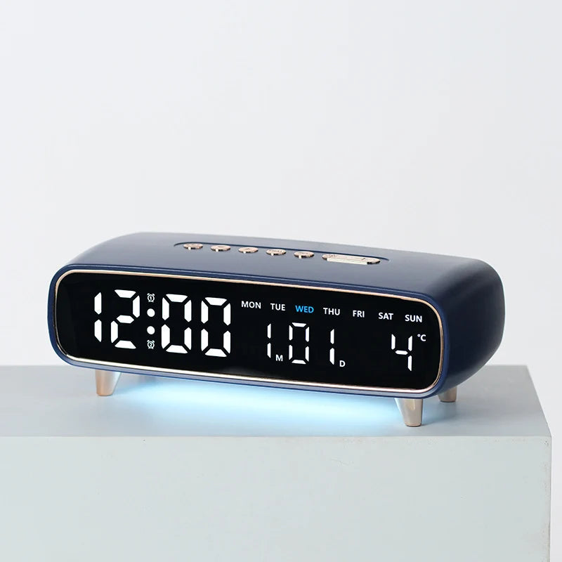 Digital Radio Alarm Clock | Precision Radio Timekeeping & Temperature Display