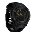 Digital Watch | Waterproof Pedometer & Rubber Strap | 45mm Dial
