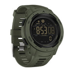 Digital Watch | Waterproof Pedometer & Rubber Strap | 45mm Dial