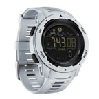 Digital Watch | Waterproof Pedometer & Rubber Strap | 45mm Dial