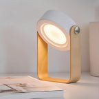 LED Lantern | Dimmable & USB Rechargeable | Wood & Metal