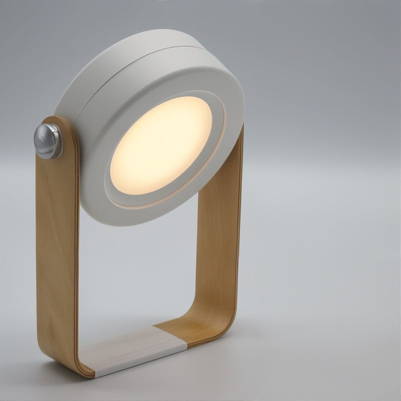 LED Lantern | Dimmable & USB Rechargeable | Wood & Metal