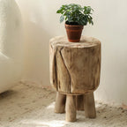 Display Stand | Rustic Solid Wood | 17 in