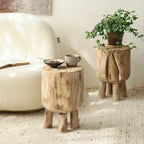 Display Stand | Rustic Solid Wood | 17 in