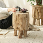 Display Stand | Rustic Solid Wood | 17 in
