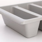 Shoe Storage Box | Upright Space-Saving Design | 3 Compartments