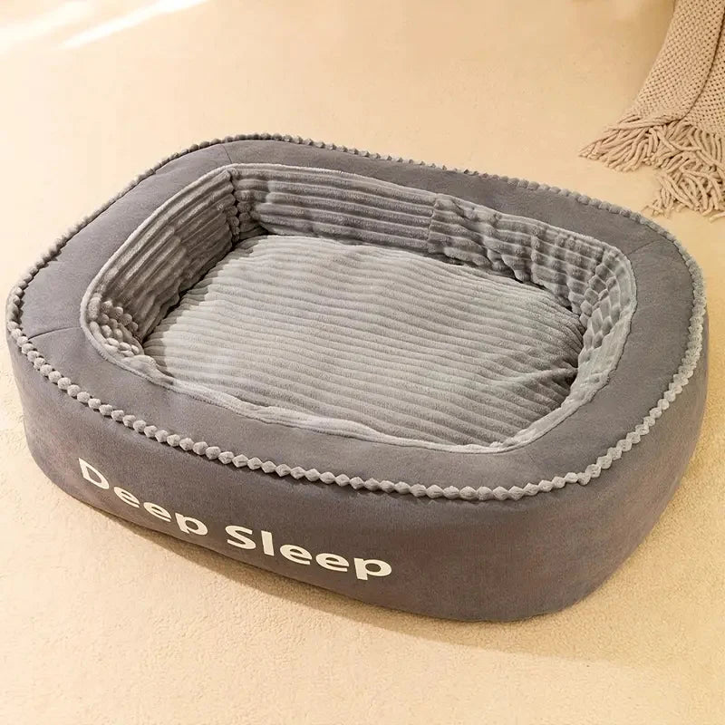 Dog Bed | Orthopedic Memory Foam & Deep-Sleep Nest