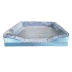 Dog Bed | Orthopedic Plush & High-Sided | Removable Washable Cover