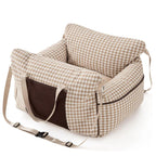 Dog Bed | Portable Lounge & Machine-Washable | With Side Pocket