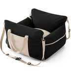 Dog Bed | Portable Lounge & Machine-Washable | With Side Pocket