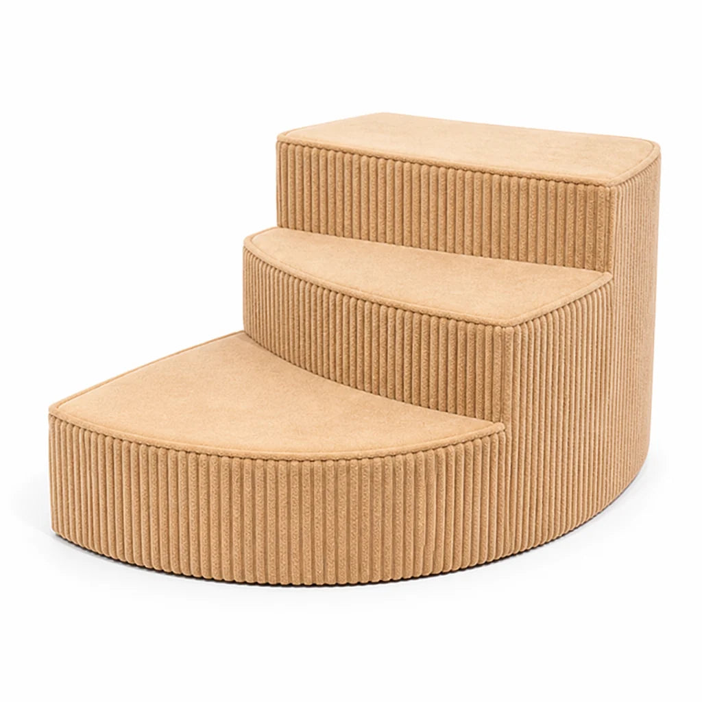 Dog Bed Stairs | Orthopedic Foam & Non-Slip Corduroy | 2–4 Steps