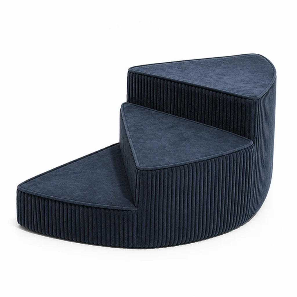 Dog Bed Stairs | Orthopedic Foam & Non-Slip Corduroy | 2–4 Steps