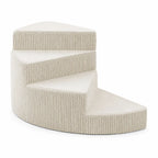 Dog Bed Stairs | Orthopedic Foam & Non-Slip Corduroy | 2–4 Steps
