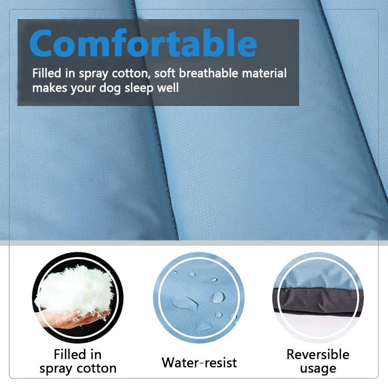 Dog Bed | Waterproof & Odor-Resistant | Foldable With Carry Bag
