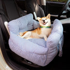 Dog Car Bed | Padded & Washable | Adjustable Straps