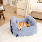 Dog Car Bed | Padded & Washable | Adjustable Straps