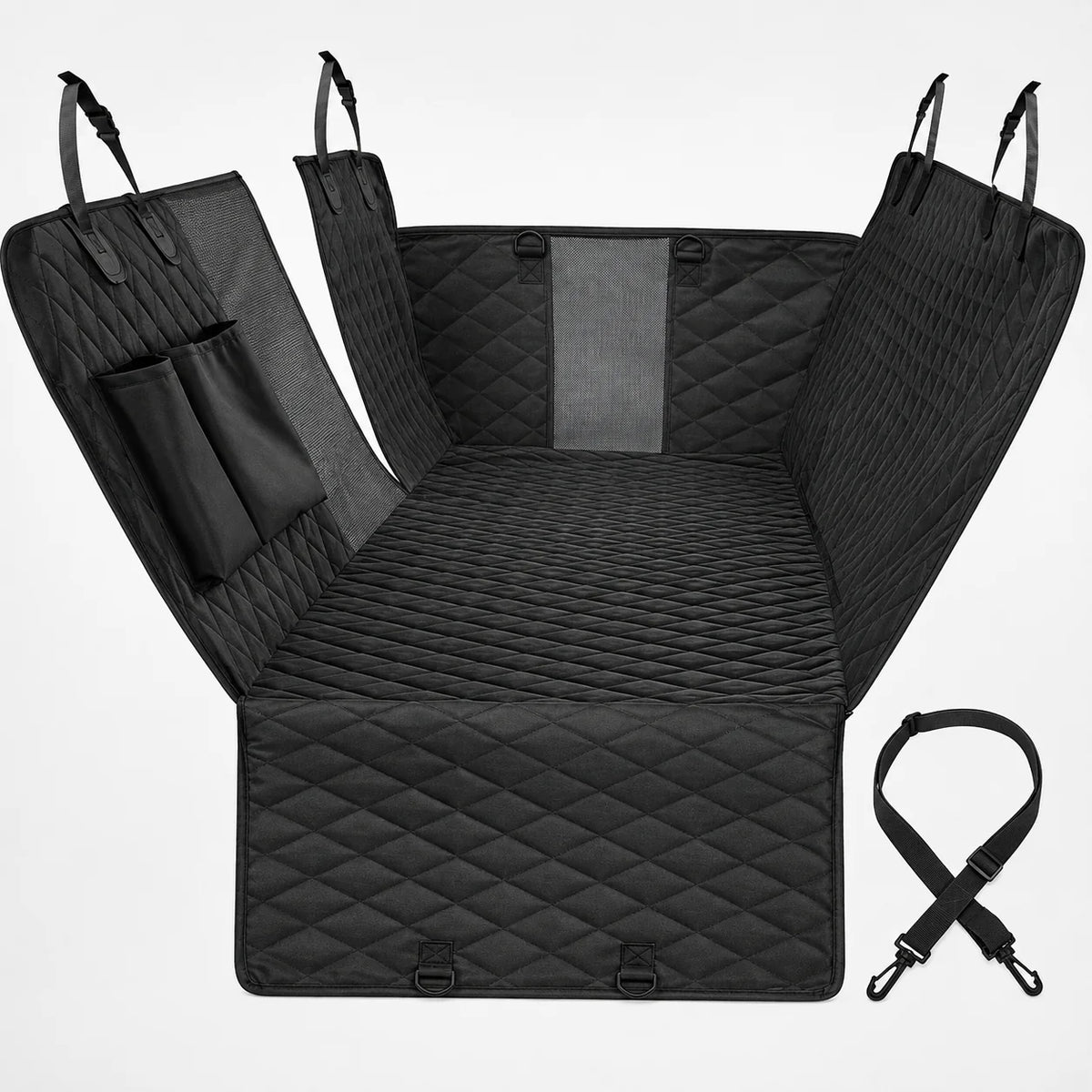 Dog Car Seat Cover | Waterproof & Non-Slip | Adjustable Fit