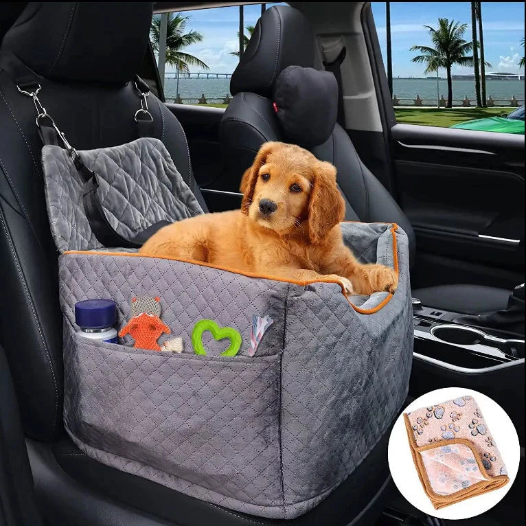 Dog Car Seat Cover | Waterproof Quilted & Padded