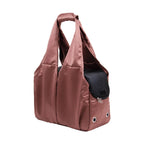 Dog Carrier Bag | Breathable Peach Skin Velvet & Mesh | 39 x 20 x 60 cm