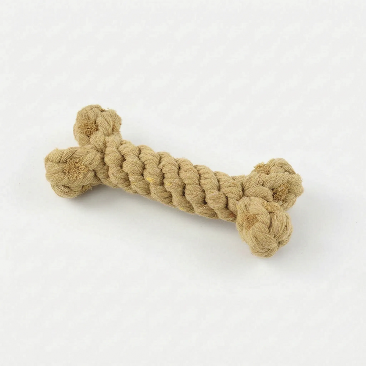 Dog Chew Toy | Plaque-Removing Braided Rope | 15 cm