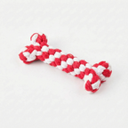 Dog Chew Toy | Plaque-Removing Braided Rope | 15 cm