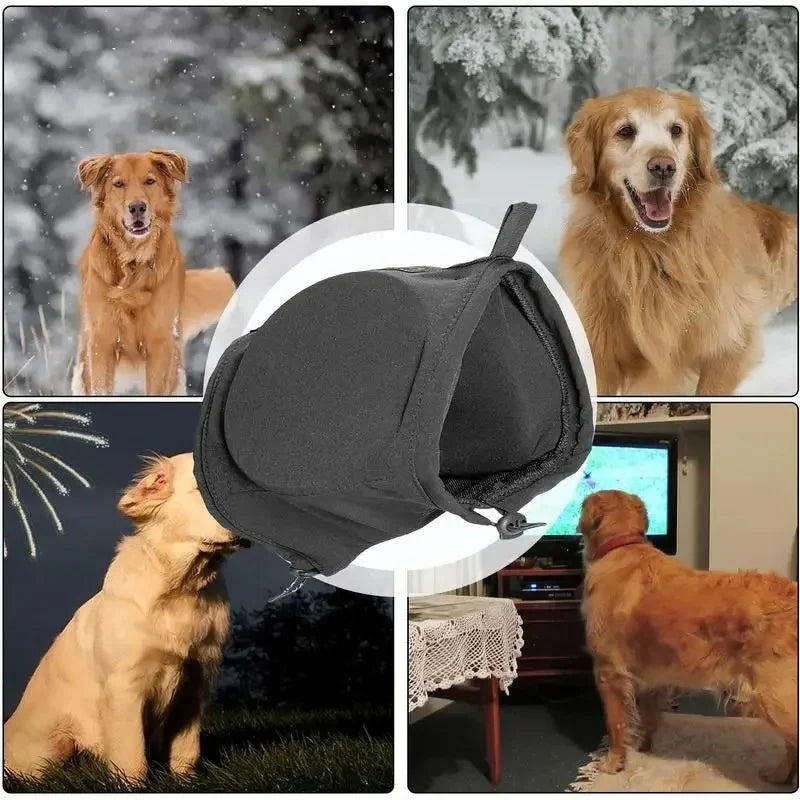 Dog Ear Protectors | Noise-Reducing & Breathable | Adjustable Fit
